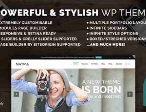 nayma v2.3.6响应的多用途的WordPress主题
