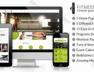 Fitness Zone V3.6 -体育与健身WordPress主题