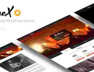 Venue X v1.4 简单事件WordPress主题