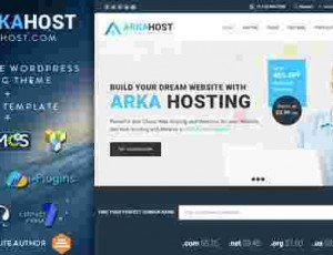 Arka Host 主机域名企业 WP主题 5.3