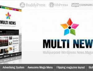 Multinews 多用途新闻杂志 wordpress主题2.8