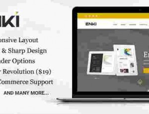 Enki最终企业WordPress主题