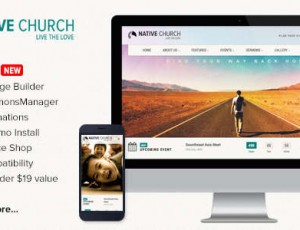NativeChurch V3.2- 多用途WordPress的主题
