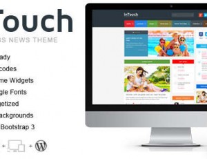InTouch v1.17视网膜响应WP新闻主题