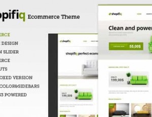 Shopifiq v2.4.8 响应WordPress WooCommerce主题