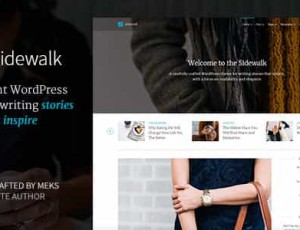 sidewalk V1.3 – 优雅的个人博客WordPress主题