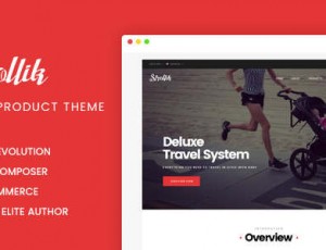 Strollik v4.0.2 单一产品WooCommerce主题
