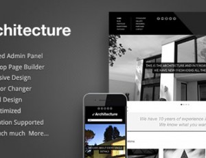 Architecture v1.07 WordPress主题