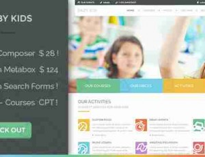 Baby Kids v3.3教育小学WordPress主题