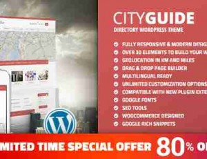 City Guide v3.49-列表目录WordPress主题