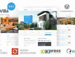 DreamVilla v4.1 -房地产WordPress主题