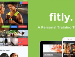 Fitly v1.1.0 – 个人训练WordPress主题