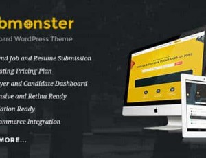 Jobmonster V4.6.7.5 – 就业局WordPress主题