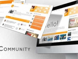 OneCommunity V3.6.2.1 – BuddyPress的主题