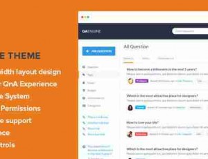 QAEngine v2.0.12 – 回答WordPress主题