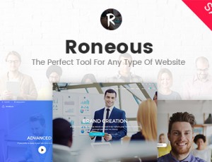 Roneous v1.8.8 创意多用途WordPress主题
