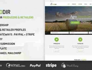 Agrodir v1.1.1目录WordPress主题