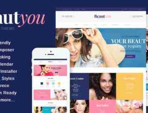 Beauty v2.4美发沙龙温泉WordPress的主题