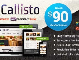 Callisto WooCommerce v1.0.42 – 高级响应WordPress主题