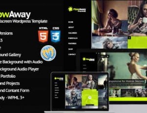 FlowAway v1.0.4 – 带音频WP全屏视频/图像