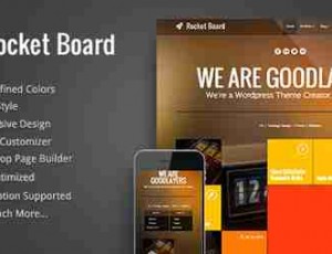 Rocket Board v1.0.4 – WordPress主题