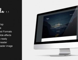 Slyde v1.1 – WordPress博客主题