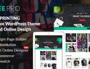 TEEPRO v2.1.1——Woocommerce定制t恤设计师