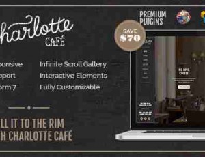 Charlotte v2.4咖啡餐馆WP主题