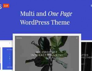 Mikos v2.0.2 – 多页和单页WordPress主题