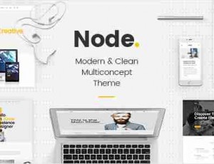 Node v1.5 – 清洁的多概念主题