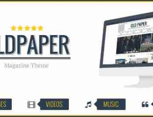 OldPaper v1.7.0 -终极杂志和博客主题