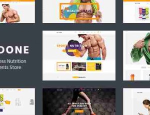 Welldone v1.7 -运动与健身营养和补充品商店