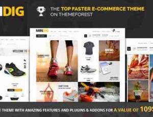 Mindig v1.16.0—平&多功能电子商务主题