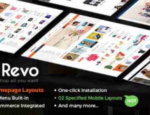Revo v4.0.0- 多用途响应WooCommerce主题