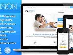 Envision v3.4.0 — 响应视网膜多用途WordPress主题