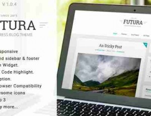 Futura v1.0.4 – 响应最小博客主题