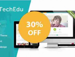 TechEdu v1.0.1 – 教育WordPress主题