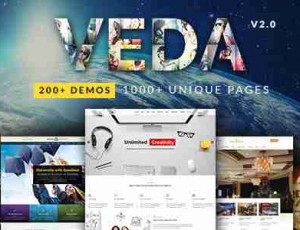 VEDA v3.4- 多用途WordPress主题