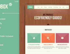 Ecobox v1.4.3—响应WordPress主题