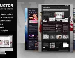 Konstruktor—响应公司WordPress主题