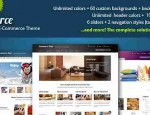 Sommerce Shop v3.3.0 -电子商务的主题