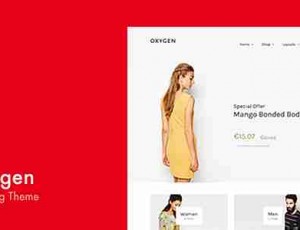 oxygen v5.9 —WooCommerce WordPress主题