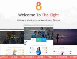 The8 v1.0.7—企业、商业WordPress主题