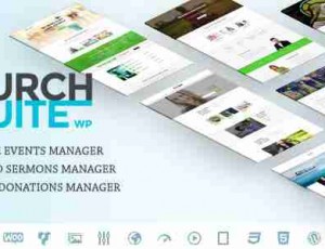 Church Suite v2.4.2 – 响应WordPress主题