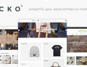 Gecko v1.3.2 – 强大的Ajax WooCommerce主题
