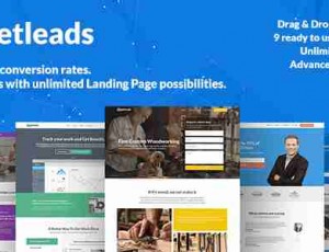 Getleads v2.0.0 – 高性能着陆页WordPress主题