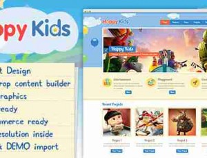 Happy Kids v3.5.2- 儿童WordPress主题