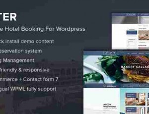 Hillter v3.0.5 – WordPress响应式酒店预订