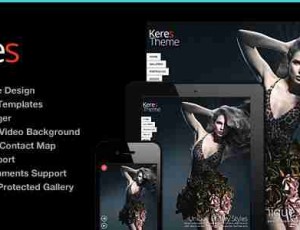 Keres v2.6 全屏摄影主题