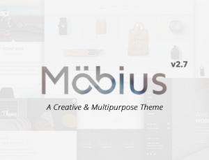 Mobius v2.7.5响应式多用途WordPress主题